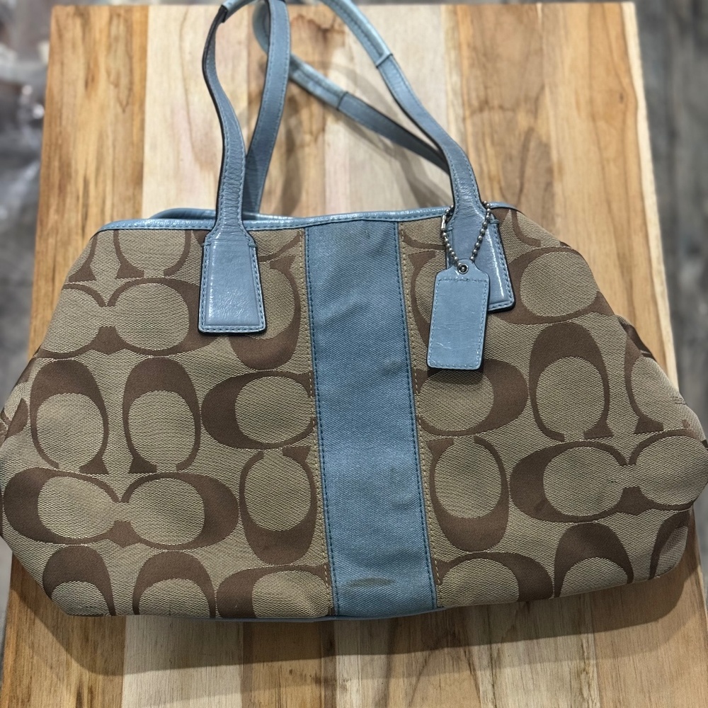 Coach 3 Pocket Tote Bag